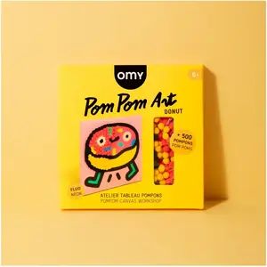 OMY Pom Pom Art - DonutVendu paramazon