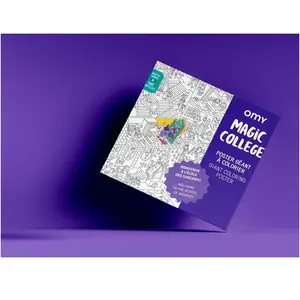 Comparateur de prix : Omy - Poster Géant Magic College Violet taille unique
