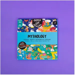 Omy - Poster avec stickers Mythology Multicolore taille uniqueVendu parcultura