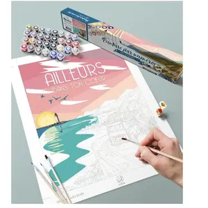 La Loutre Peinture par Numéros - Ailleurs pas cher