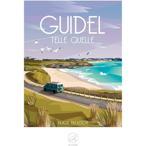 GUIDEL Telle Quelle - Plage du Loc'h 1000 Pièces  La Loutre pas cher