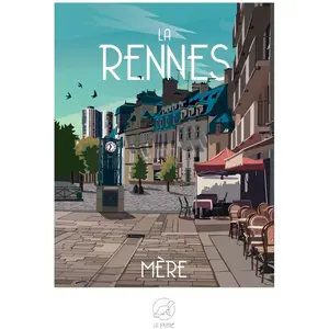 La RENNES Mère 1000 Pièces  La Loutre pas cher