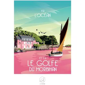 Y'a l'Océan et Y'a le GOLFE DU MORBIHAN 1000 Pièces  La Loutre pas cher