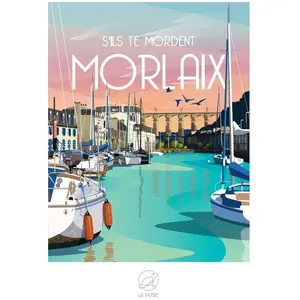 S'ils te Mordent MORLAIX 1000 Pièces  La Loutre pas cher