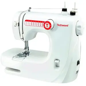 Machine à Coudre 10Pts Techwood, Blanc pas cher