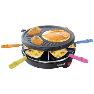 Techwood Raclette Grill & Mini-Crêpe pas cher