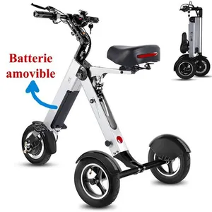 ELECTRIK TROTTERS Trottinette électrique 3 roues stable PMR sénior ES35 MATE 4Vendu parcdiscount
