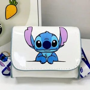 HAPPYJEM Sac à Bandoulière Mignon Stitch Disney