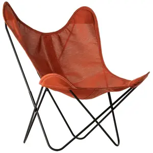 AIRBORNE - Fauteuil AA - Orange - Toile Batyline Eden - Designer Anton... pas cher