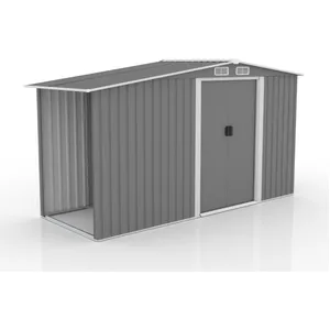 CONCEPT USINE VOSGES - Abri de jardin 4.38m2 avec abri bûches pas cher