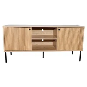 Concept-Usine Buffet En Bois Avec 2 Portes Et 2 Niches Edge