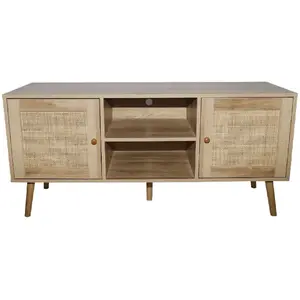 Comparateur de prix : Concept-Usine Buffet cange avec portes effet cannage et 2 niches 120 cm