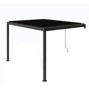 Concept-usine - Agadir - Pergola bioclimatique adossée 3x4m - aluminiumVendu parconcept-usine
