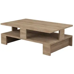Table basse en bois rectangulaire LUCO , Concept Usine TU pas cher