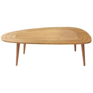 Concept-Usine Rana - Table Basse Style Teck Bois Clair pas cher