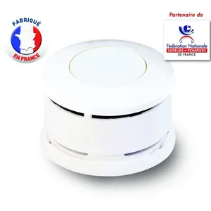 Lifebox - Détecteur de Fumée certifié nf Serenity 5 à pile alcaline 5 ... pas cher
