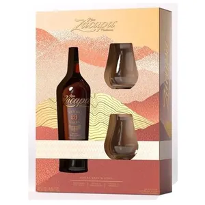Coffret Zacapa Solera Gran Reserva 40° 70cl + 2 verres pas cher