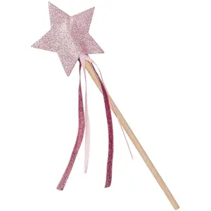 Ratatam Baguette magique à paillettes Rose pas cher