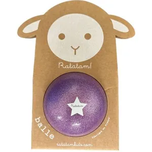 Ratatam Ballon paillettes Violet (10 cm) pas cher