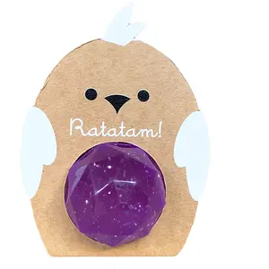 Ratatam Balle rebondissante facette oiseau Violet pas cher