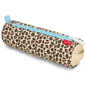 Trousse simple compartiment Léopard pas cher