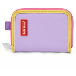 Hello Hossy Porte-monnaie Mini - Mauve pas cher