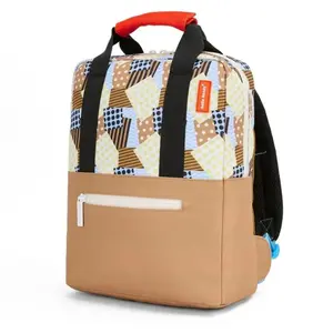 Hello Hossy Patchwork Backpack - Sac à dos urbain enfant Patchwork / M... pas cher