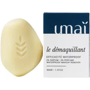 Lait démaquillant solide bio - UMAÏ - Peau grasse pas cher