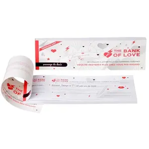 Chéquier Bank of love Hot Passage du Désir pas cher