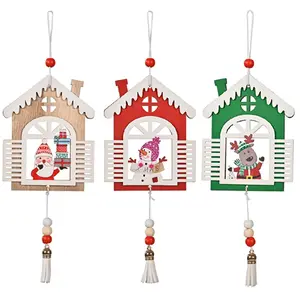 C110 Maison de Noël Pendentifs - Boule Ornements pas cher