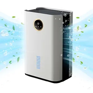 PRUMYA Deshumidificateur d air 1.5L Déshumidificateur Electrique Porta...Vendu parcdiscount