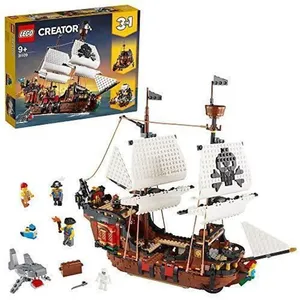 LEGO - Creator - Le Bateau Pirate - 3 modèles en 1 - 31109 pas cher