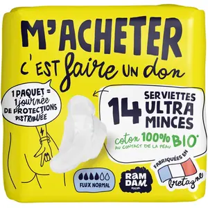 Serviettes Jour                                - Ramdam Social pas cher