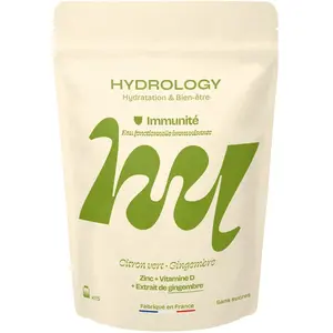 Pastille d hydratation goût citron vert gingembre Immunité - HYDROLOGY pas cher