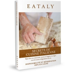 Coffret cadeau Eataly Secrets de cuisine italienne pas cher