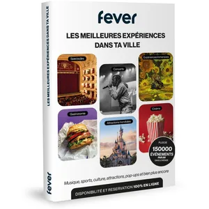 Coffret cadeau Fever Les meilleurs expériences dans ta ville pas cher