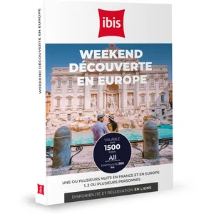 Coffret cadeau ALL-Accor Week-end Découverte en Europe pas cher