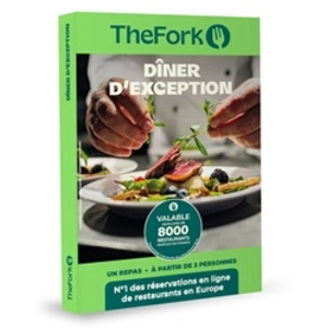 Coffret cadeau TheFork Dîner d'exception pas cher