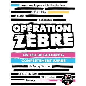 Big Moustache Games Opération Zèbre pas cher