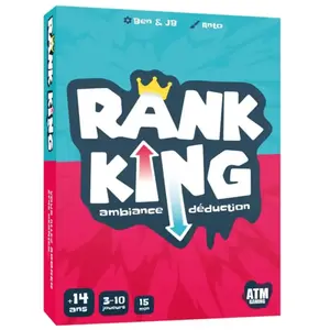Jeu d'ambiance ATM Gaming Rank King pas cher