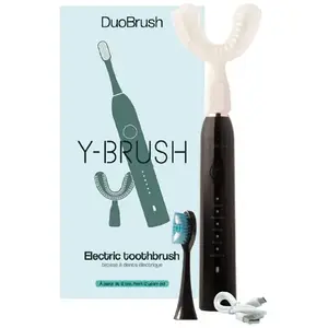 Y-Brush DuoBrush Brosse à dents électrique, brossage rapide en Y et tr... pas cher