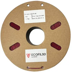 ECOFIL3D PLA Eco 1.75 mm - Rouge pas cher