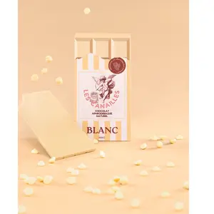 Les Canailles Tablette de Chocolat Aphrodisiaque BLANC 100 g pas cher