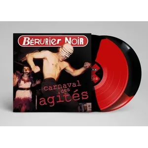 Bigwax Dis Cnt Carnaval des agités Vinyle Rouge et Noir pas cher