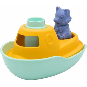 Simple - Bateau pour le bain Turquoise taille unique pas cher