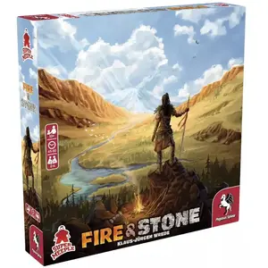Comparateur de prix : Non communiqué Jeu de société FIRE & STONE - Super Meeple Jeu de société - JDPSMP068
