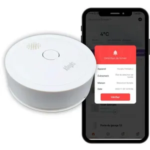 Comparateur de prix : Konyks Détecteur de fumée connecté avec notifications - Konyks FireSafe 2