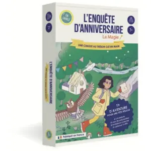 L'enquête anniversaire - magie pas cher