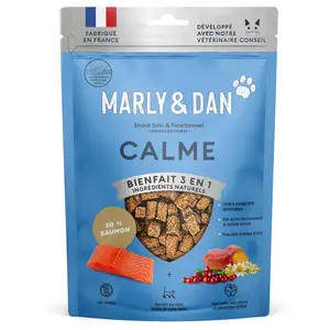 Friandise Chat   Marly & Dan Tendres bouchées « Calme » - 50 gr