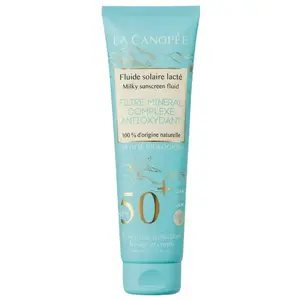 Fluide solaire lacté SPF50+ - 100 ML - La Canopée pas cher